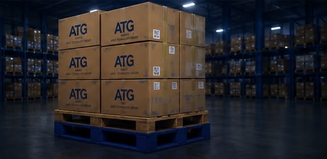 Tarima de mercancía ATG